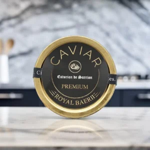 Caviar negro de esturion, premium