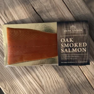 Salmón ahumado en frío, 500 gr.