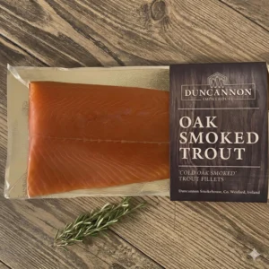 Trucha ahumada en frío, 500 gr.